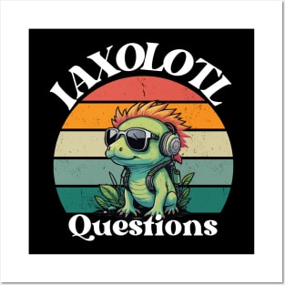 I Axolotl Questions Funny Posters and Art